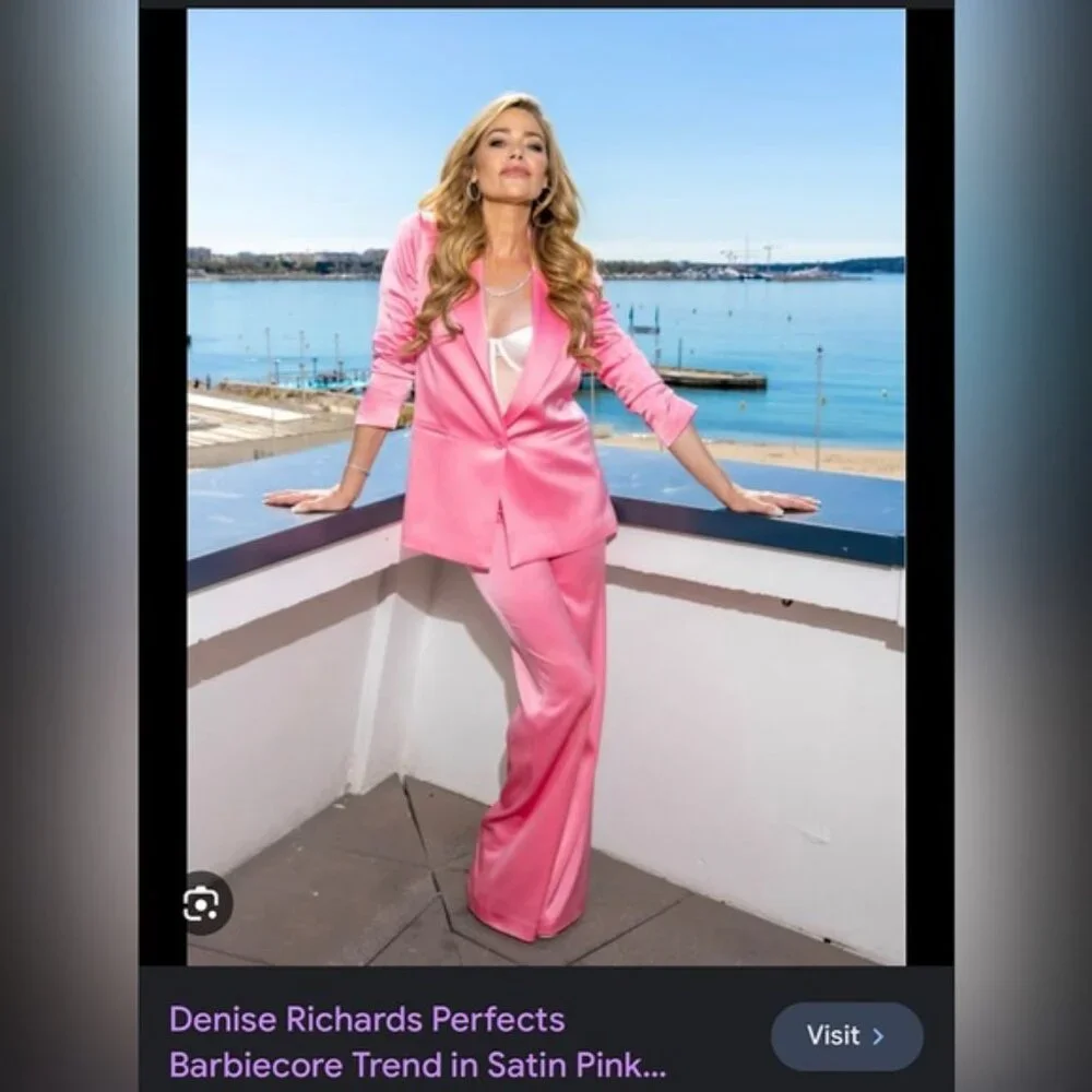 Alice + Olivia Deanna Satin-Finish Palazzo Pants - Size 4 NWT - Picture 2 of 13